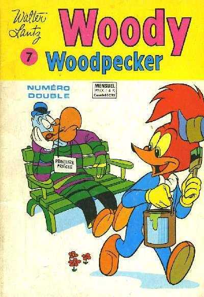Scan de la Couverture Woody Woodpecker n° 7